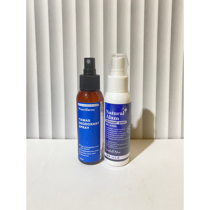 (100 ml) deodoran tawas premium/ deodoran tawas spray / tawas deodoran spray