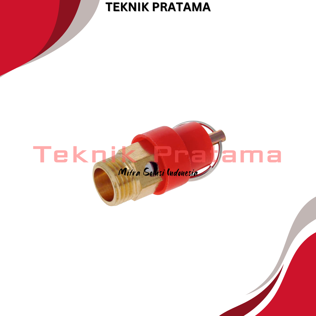 Safety Valve Compressor / Mini Safety Valve Drat 1/4 Inch 10 Bar /