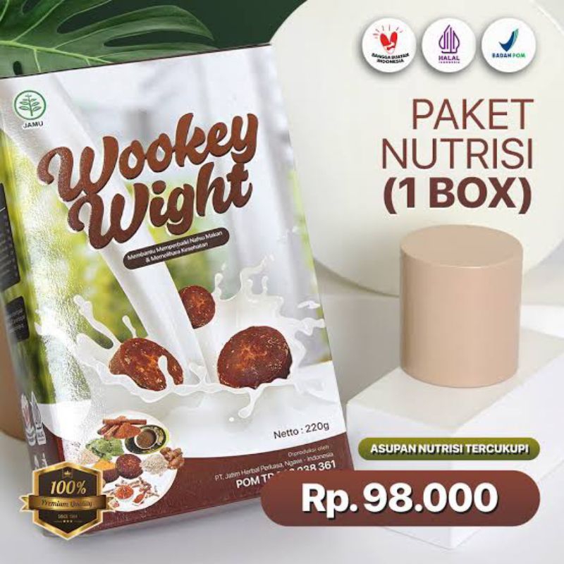 

Wookey Weight - Susu Penambah Berat Badan 220 gram