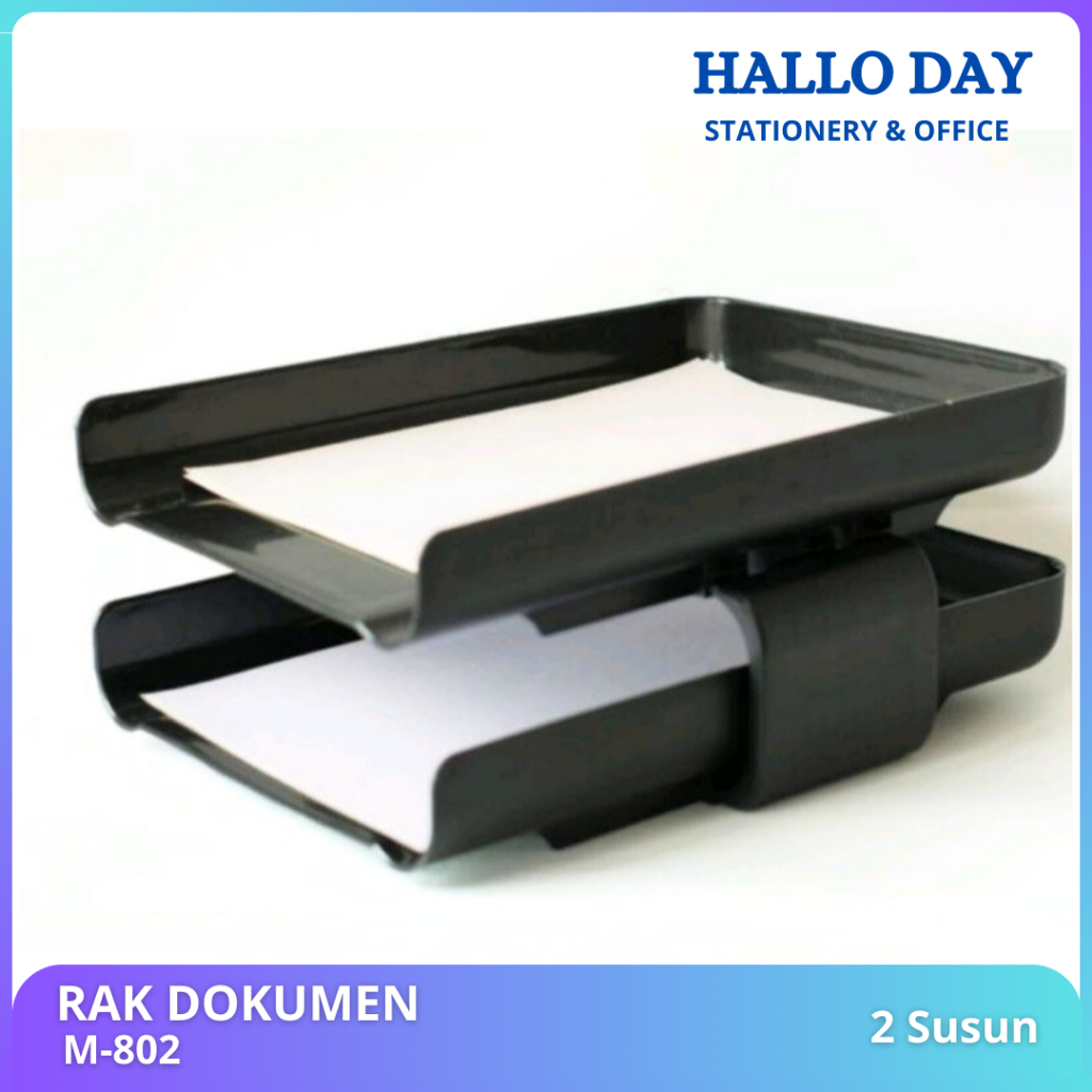 

Executive Tray Rak 2 Susun/Laci/Dokumen/Kertas/Meja/Organizer
