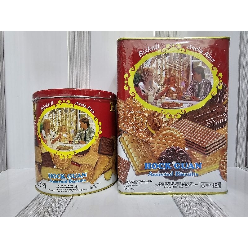 

Hock Guan Assorted Biscuits Kaleng 650g / 1350g