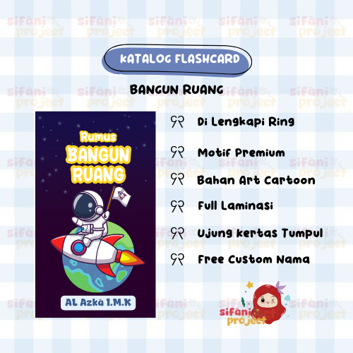 FLASHCARD RUMUS MATEMATIKA BANGUN RUANG