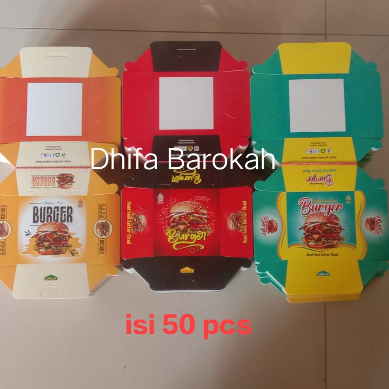 

Kemasan Burger Murah