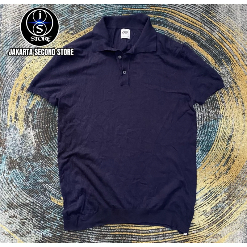 Polo Short Knit Zara Man