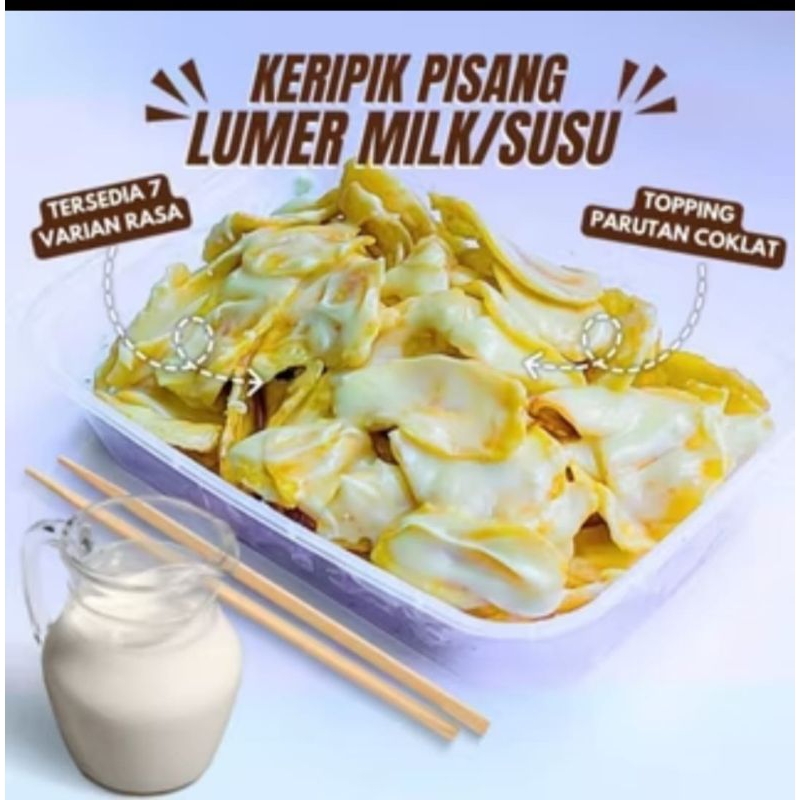 

keripik pisang rasa tiramisu TB