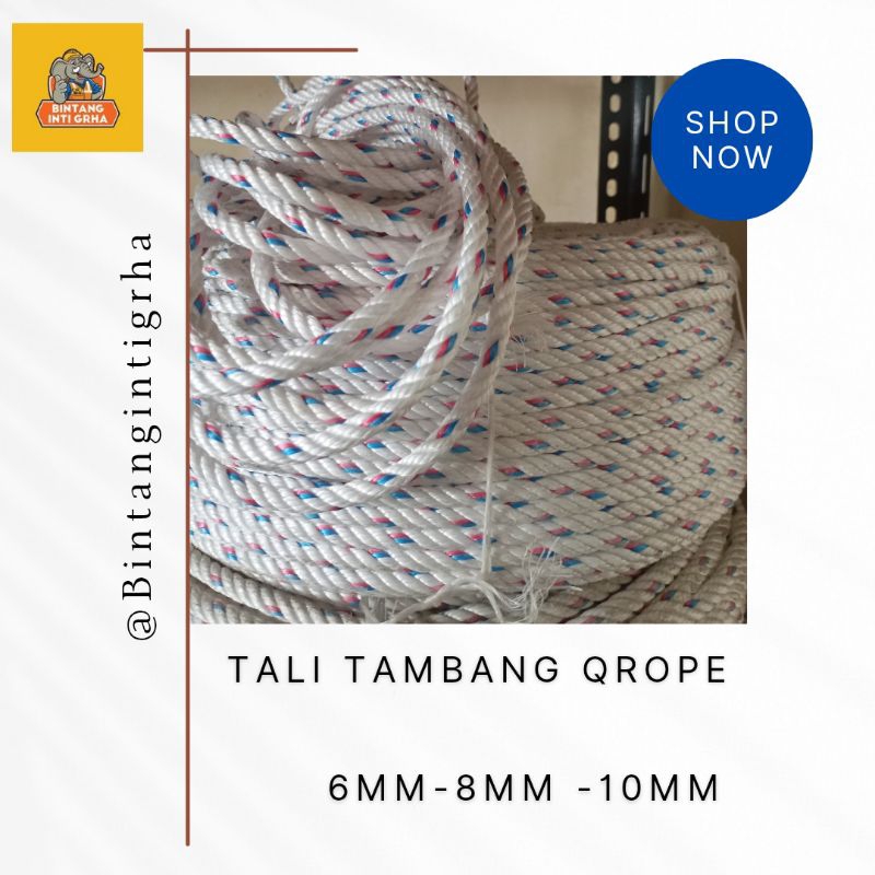 Tali Tambang Qrope – Kuat, Fleksibel, & Tahan Lama
