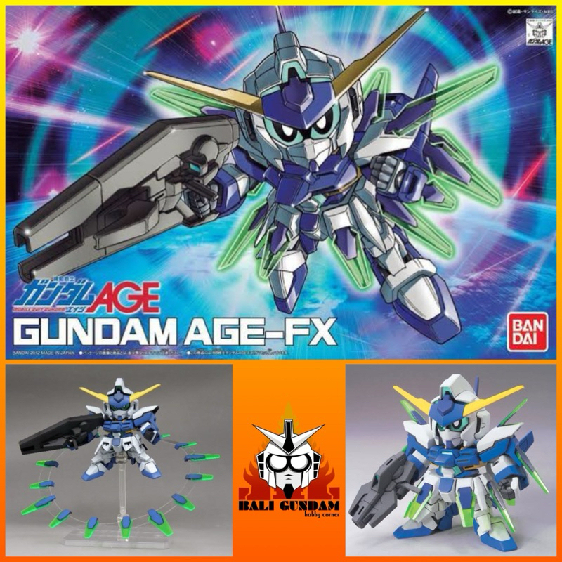 SD BB SENSHI AGE-FX GUNDAM AGE FX Bali Gundam Hobby Corner Bandai Original