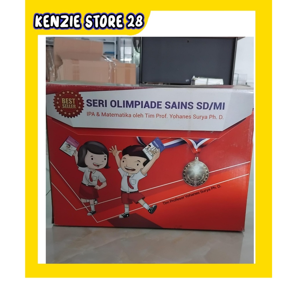 Buku Seri Olimpiade SAINS SD/MI (Matematika & IPA) Prof. Yohanes surya