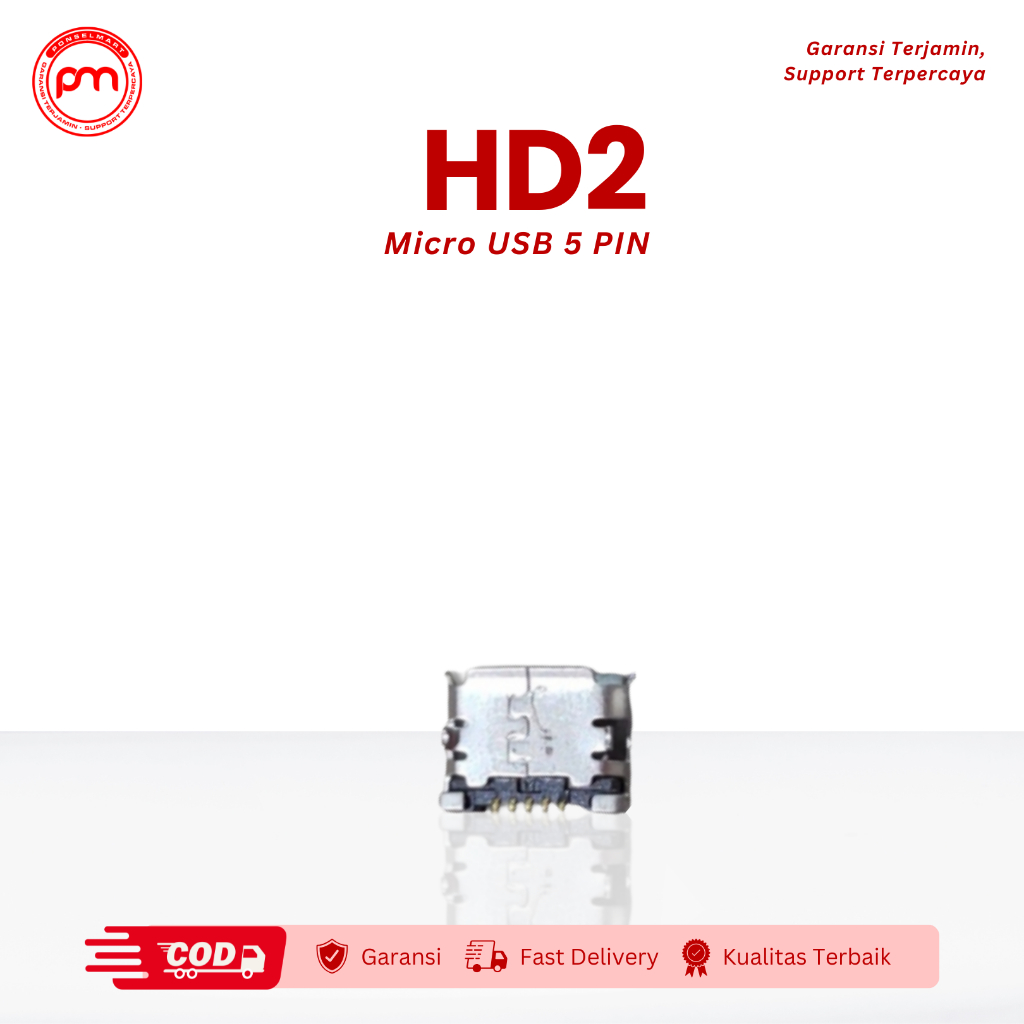 Konektor Cas Connector Charger Concas Micro USB 5 PIN Universal HD2