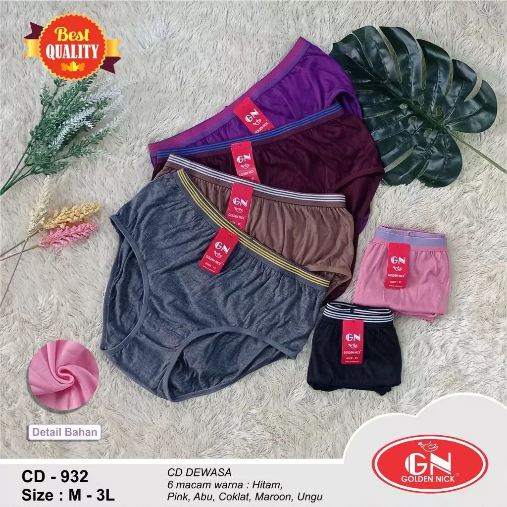 Cd Golden Nick 932 - CD GOLDEN NICK BRIEFS - Cutting MIDI - Karet Luar