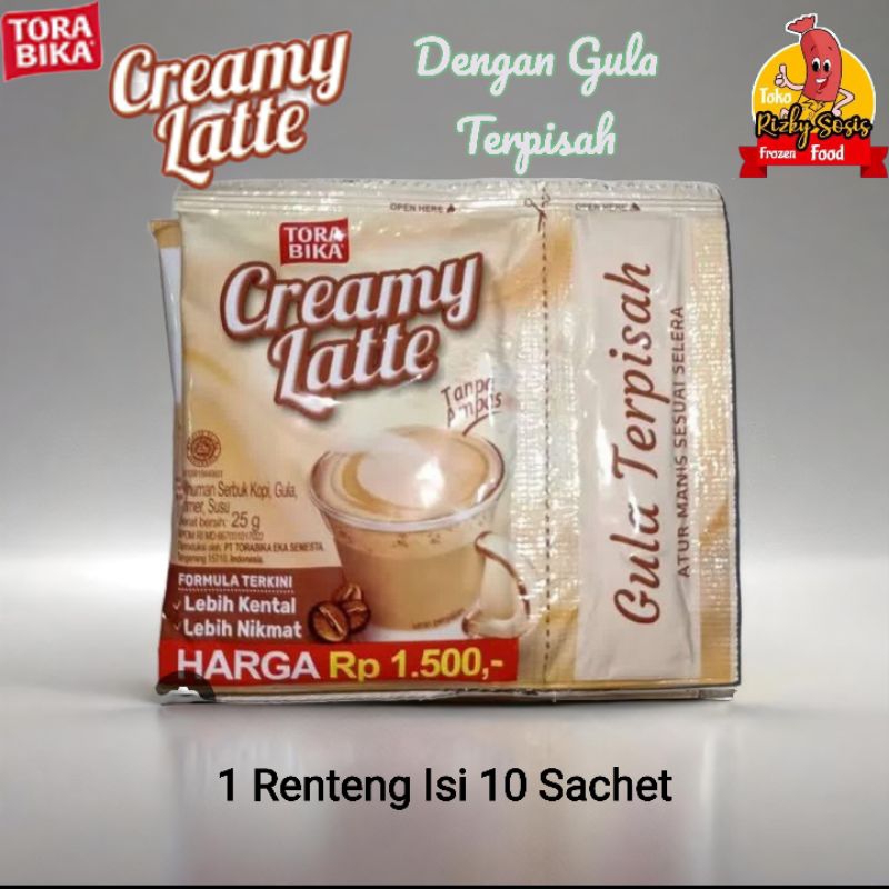 

Torabika Creamy Latte @22 gram Isi 10 (1 Renteng)