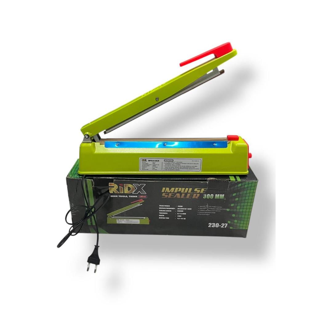 RIDX IMPULSE SEALER/ MESIN PRESS PLASTIK / IMPULSE SEALER 20CM /IMPULSE SEALER 30CM