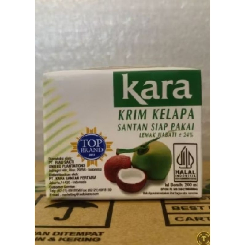 

Kara Santan Kelapa 200ml Bumbu Dapur Bumbu Masak Santen Instan Krim Kelapa