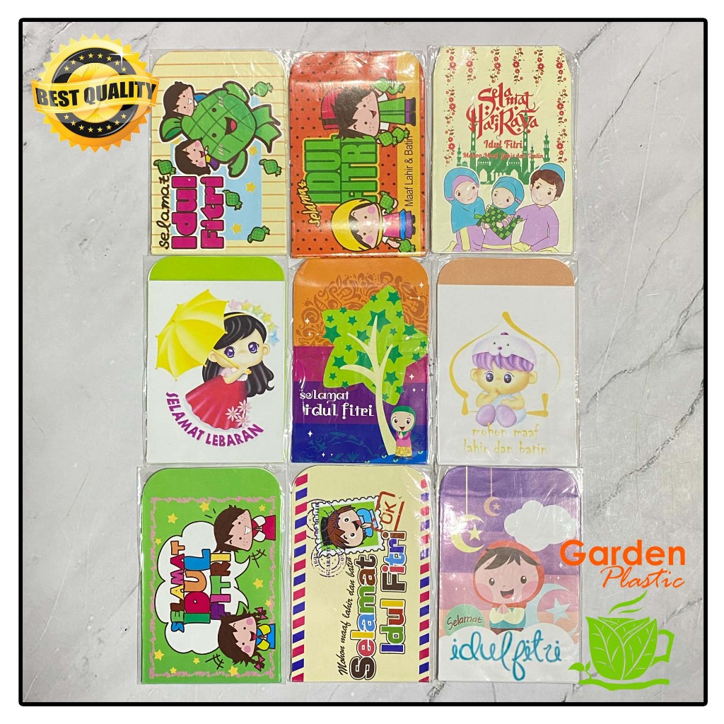 

ANGPAO LEBARAN KECIL / AMPLOP LEBARAN TG KLUG / TEMPAT UANG - ISI 5PC/PAK