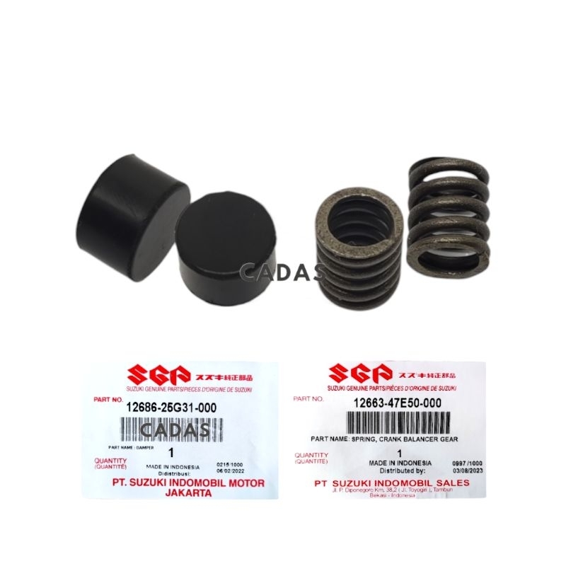 KARET PER BALANCER ORIGINAL CRANK BALANCER SUZUKI SATRIA FU SATRIA FU FI GSX BANDIT