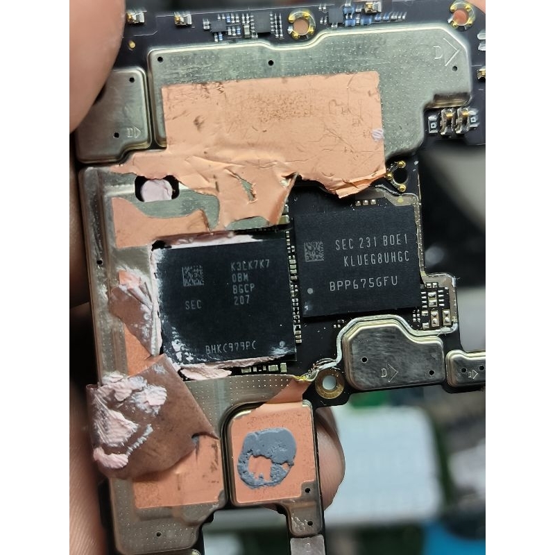 RAM K3LK7K7 8GB + UFS 3.1 KLUEG8UHGC  256GB UNTUK PART/CONGKELAN