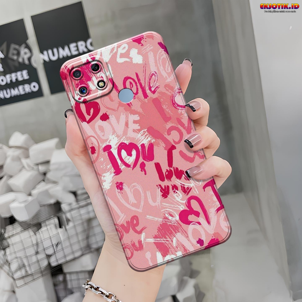 Case Realme C25 / C25s - Casing Realme C25 / C25s - Fashion Case - Silikon Realme C25 / C25s - Motif
