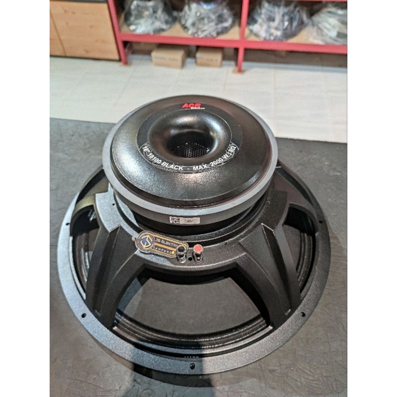 Speaker ACR 18 inch 18100 BLACK / Speaker 18" 18100 black original