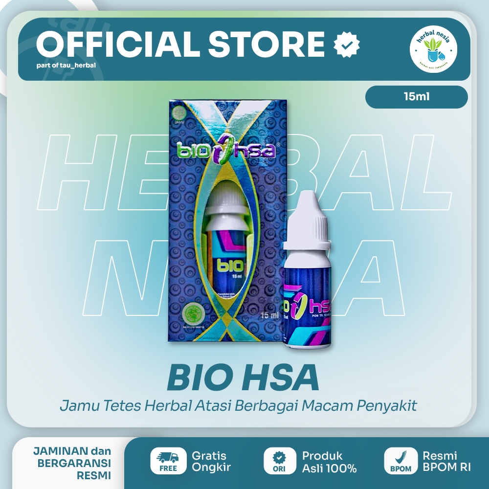 BIO HSA Jamu Tetes Herbal - 15ml
