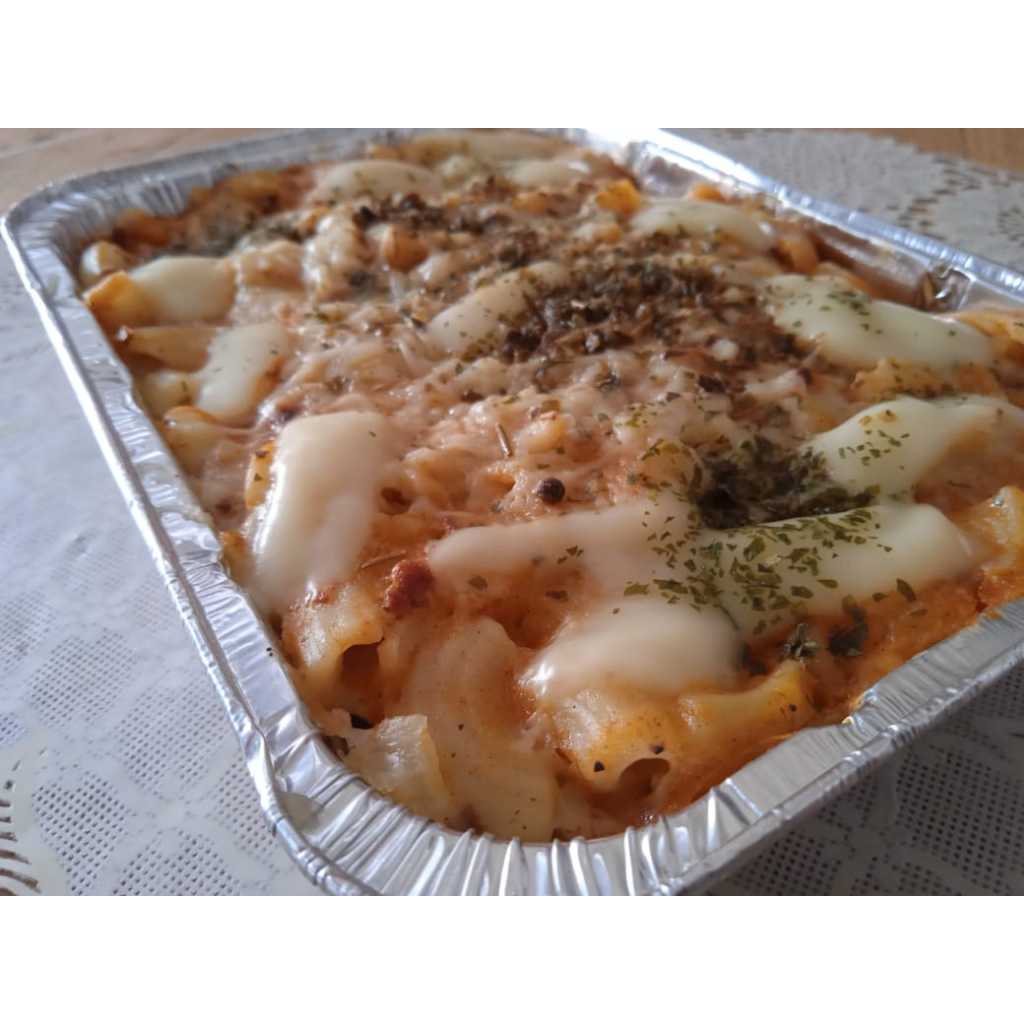 

Makaroni Pasta Panggang Melted Cheese Tjitra Rasa Bintang 5