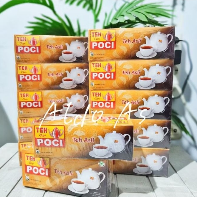 

Teh Poci / Teh Cap Poci Wangi Teh Asli / Teh Asli 25 bags