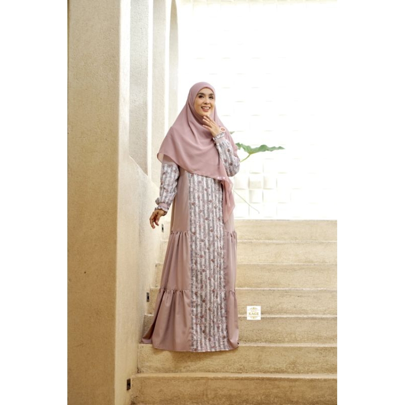 Gamis casual bahan katun toyobo premium