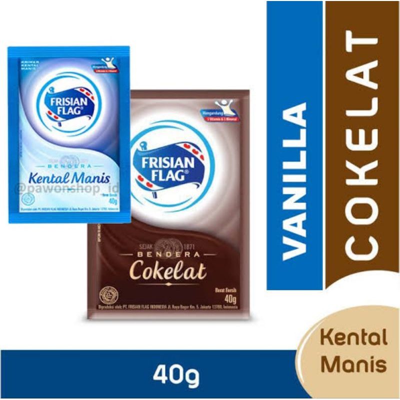 

Susu Frisian Flag Sachet 1 Renteng