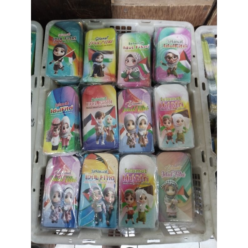 

ampau/amplop lebaran karakter kartun lucu