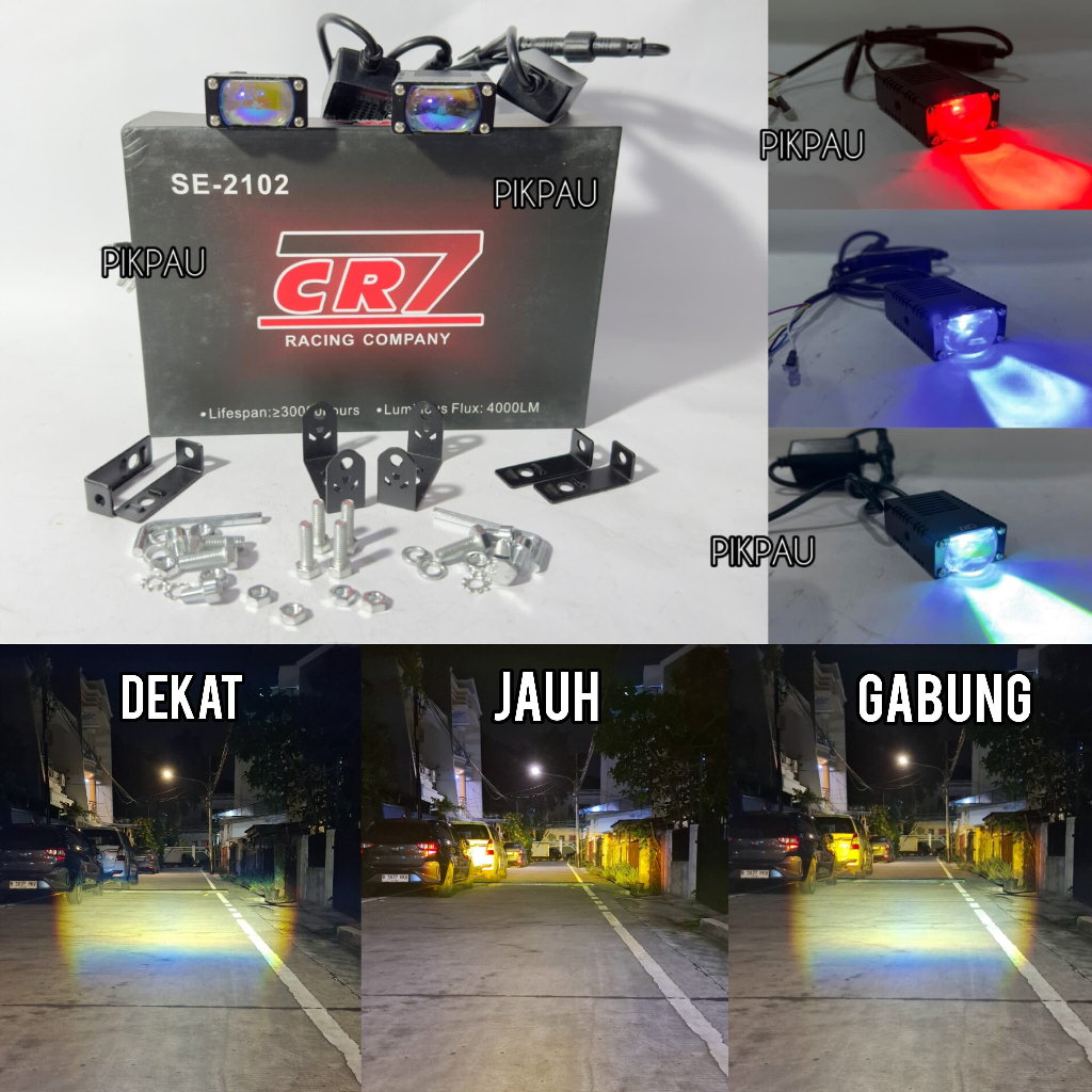 Lampu Tembak Laser Mini CR7 SE2102 Original