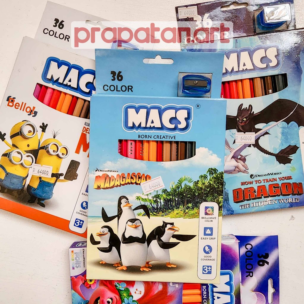 

HJK Pensil Warna Macs Color Pencil