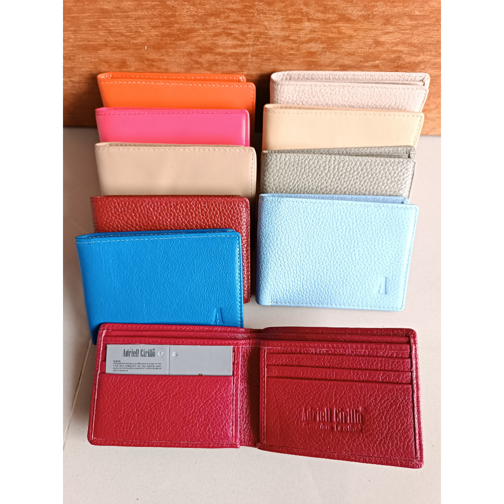 Dompet Kulit Adriell Cirillo Kulit Asli Leather Wallet
