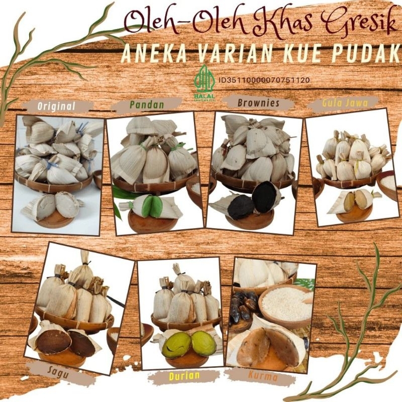 

Kue Pudak Khas Gresik Mini 10 Pcs