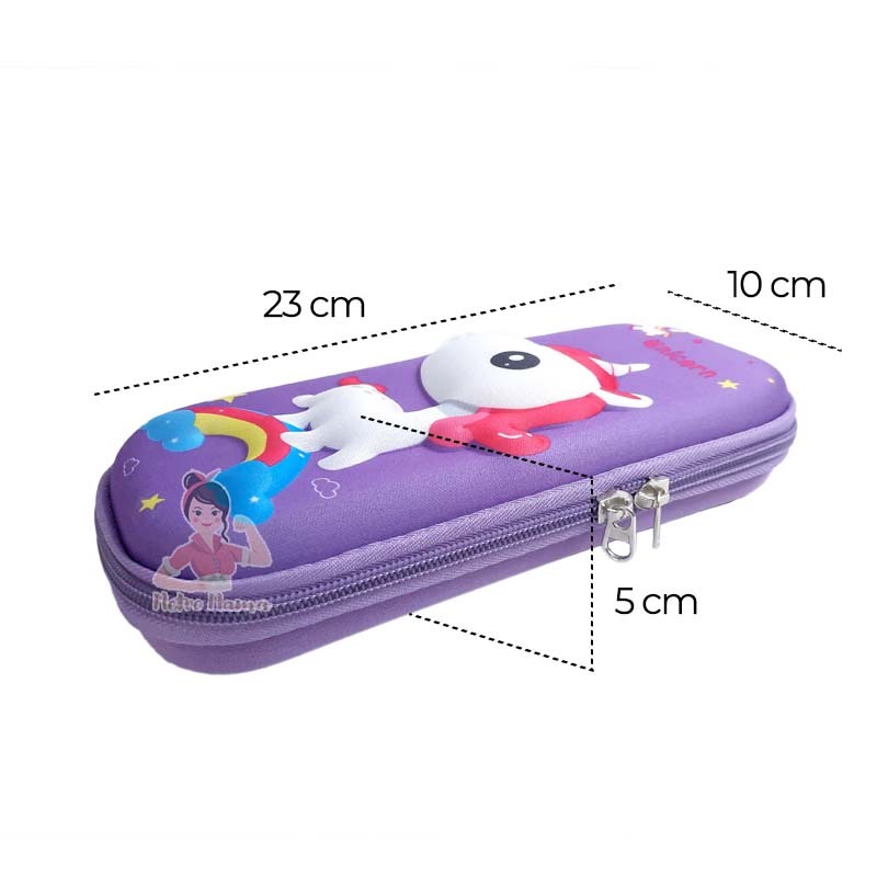 

Kotak Pensil Anak Perempuan Princess & laki-laki Superhero PAUD TK SD Tempat Pensil Premium