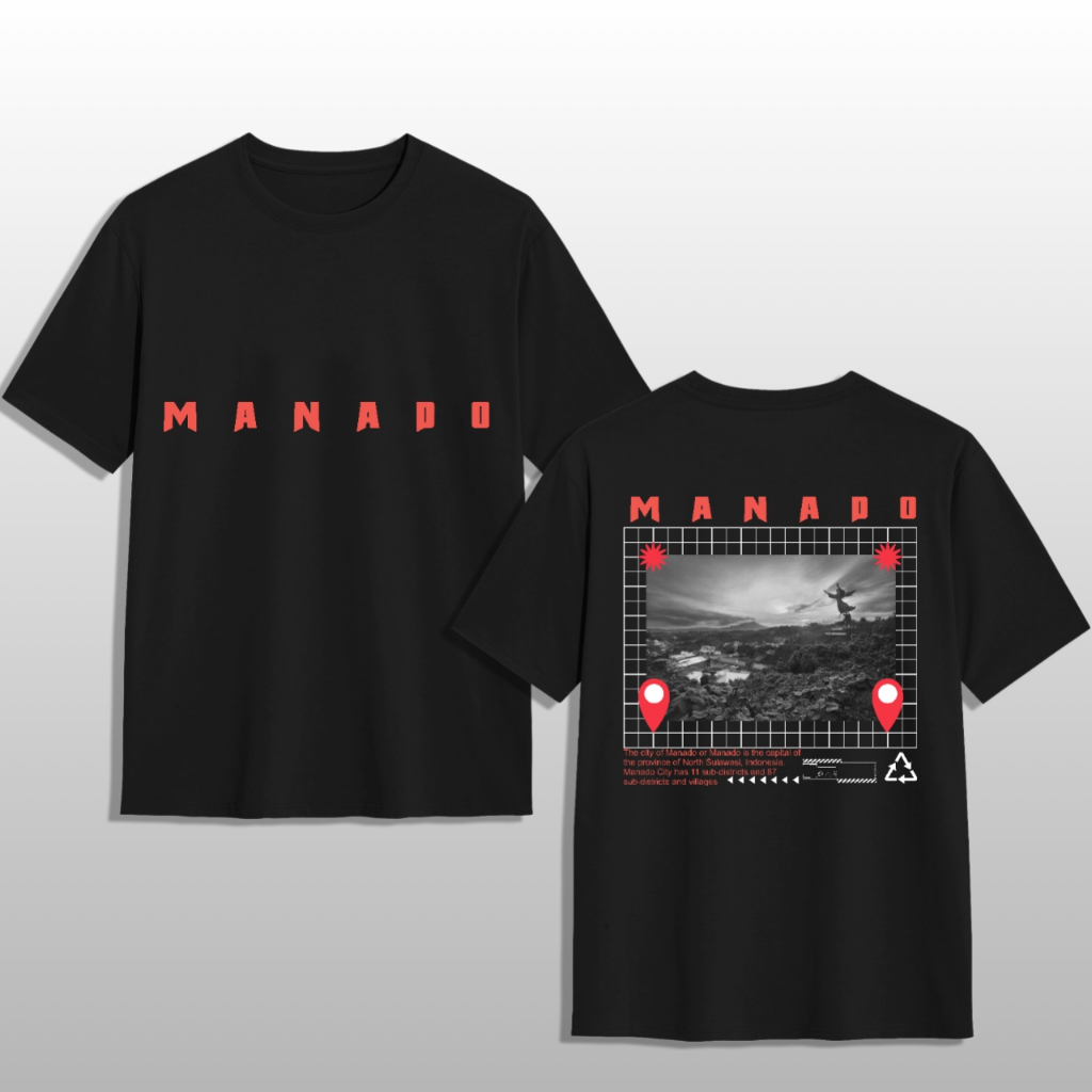 Kaos Manado Katun Combed