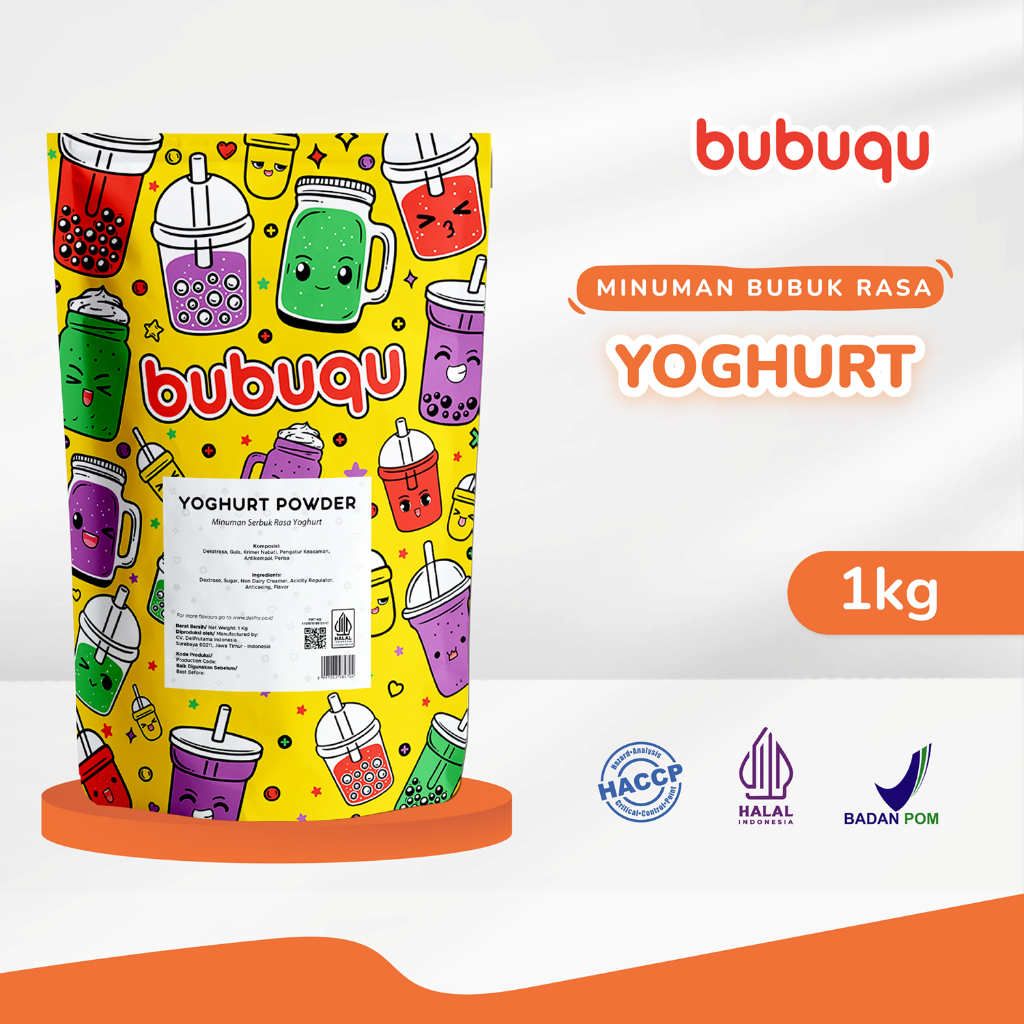 

Powder Drink Yoghurt Bubuqu 1 Kg - Bubuk Minuman Yogurt