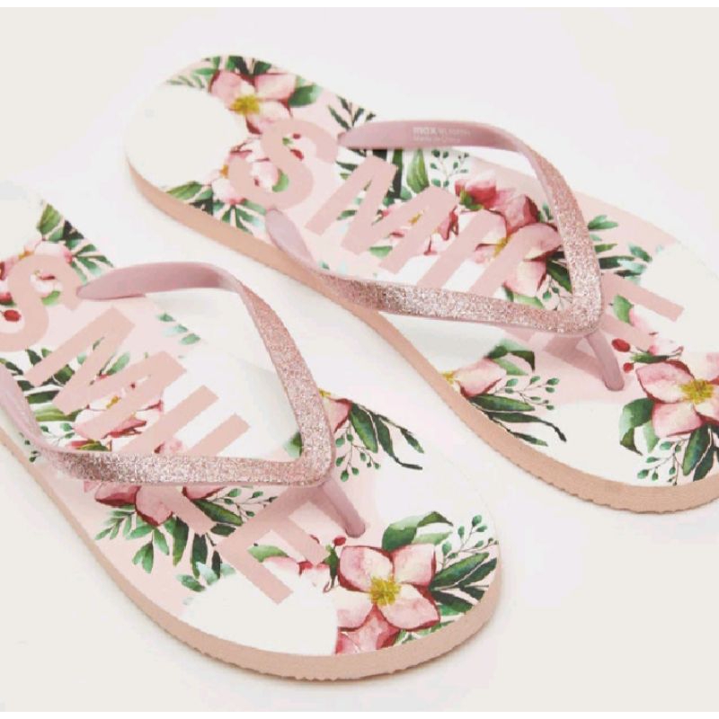 Max fashion sendal perempuan bermotif size 39