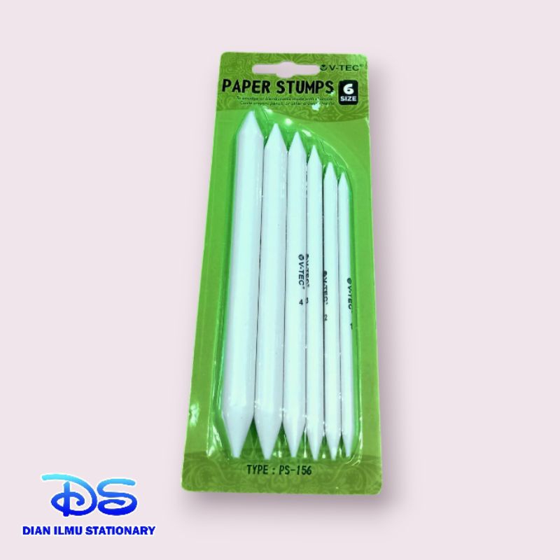 

paper stumps / pensil dusel / pensil kertas / pensil arsir V-Tec ps-156