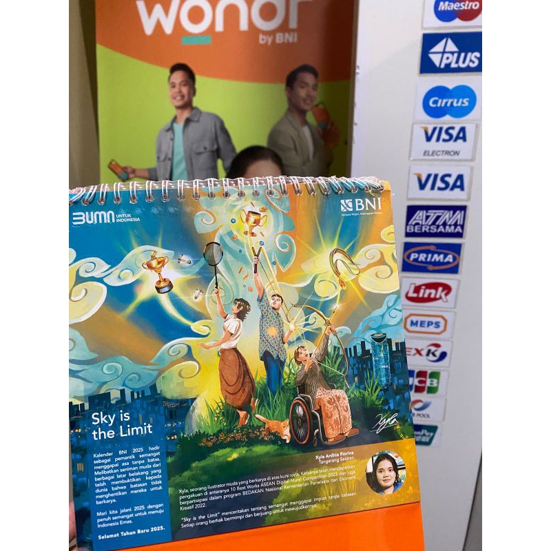 

KALENDER BNI WONDER 2025 TERBARU/KALENDER MEJA DUDUKAN