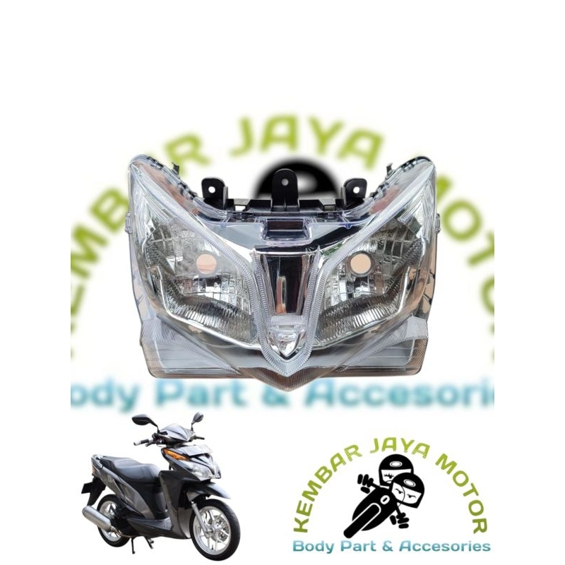 REFLEKTOR LAMPU DEPAN VARIO TECHNO 125 OLD 2012-2014