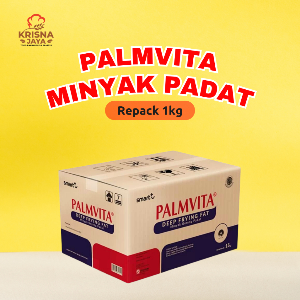 

Palmvita Deep Frying Fat / Minyak Padat Repack 1kg