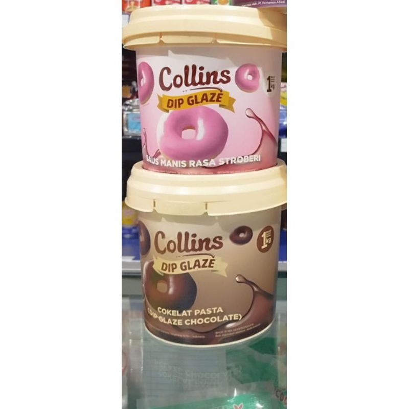 

Collins dip glaze saus manis rasa 1000gram 1kg