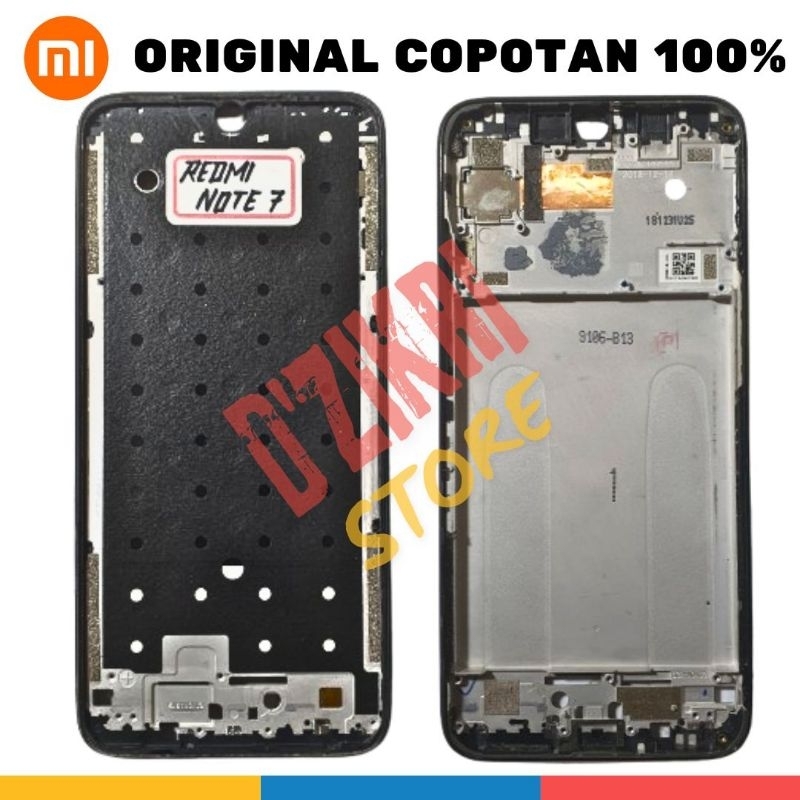 FRAME TULANGAN LCD XIAOMI REDMI NOTE 7 ORIGINAL COPOTAN