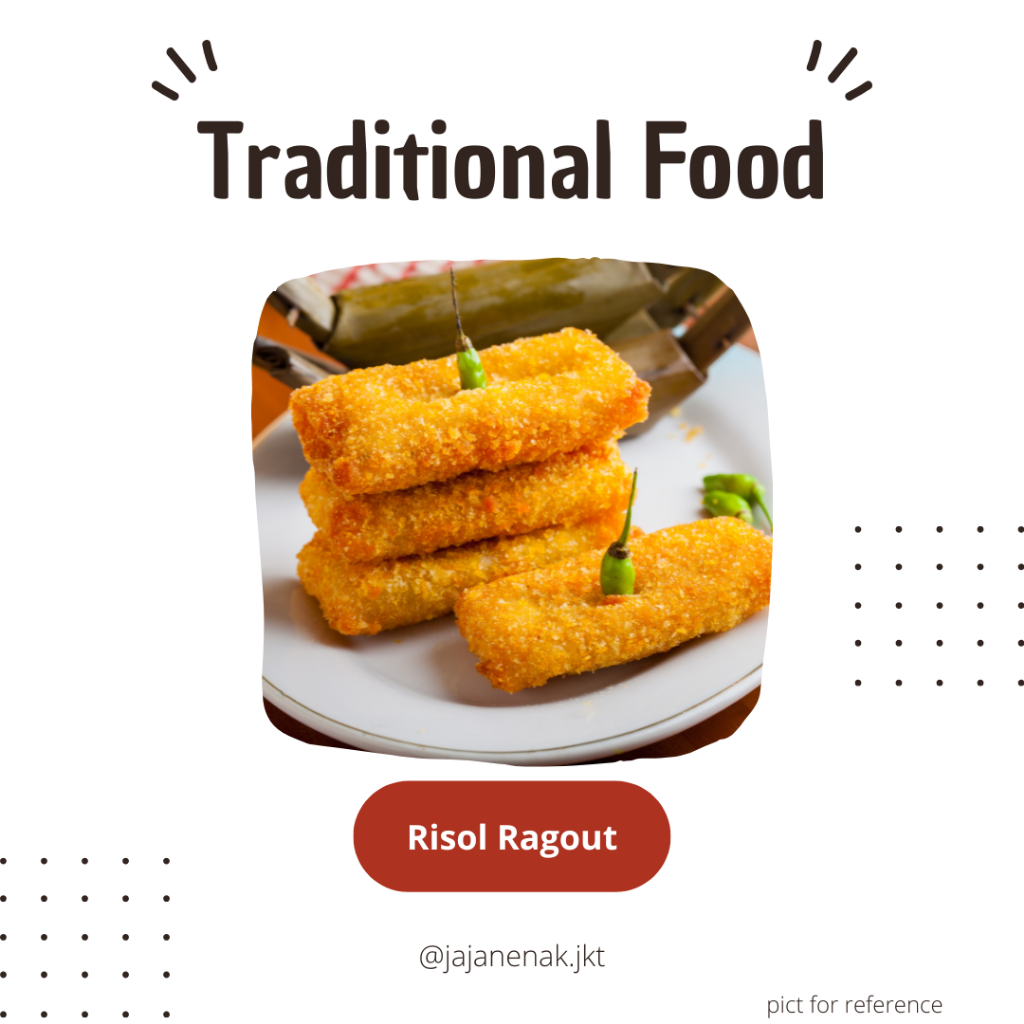 

Risol Ragout Risoles Ragout Matang - Risol ragout - 10pcs/pack dan 6 pcs/pack