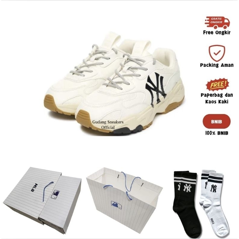 MLB NY Yankees Bigball Chunky Lite Beige Original