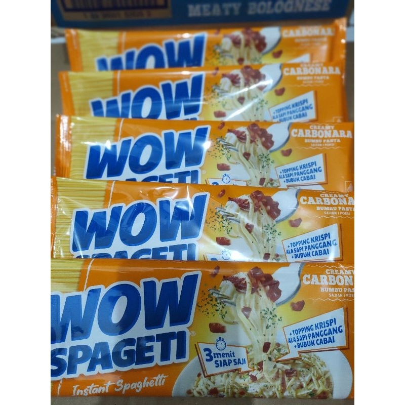 

WOW SPAGHETTI CREAMY CARBONARA 84gr