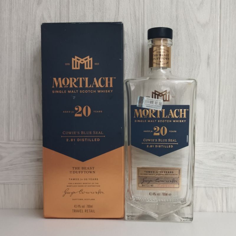 Botol Kosong Mortlach 20 Years + Box 700ml