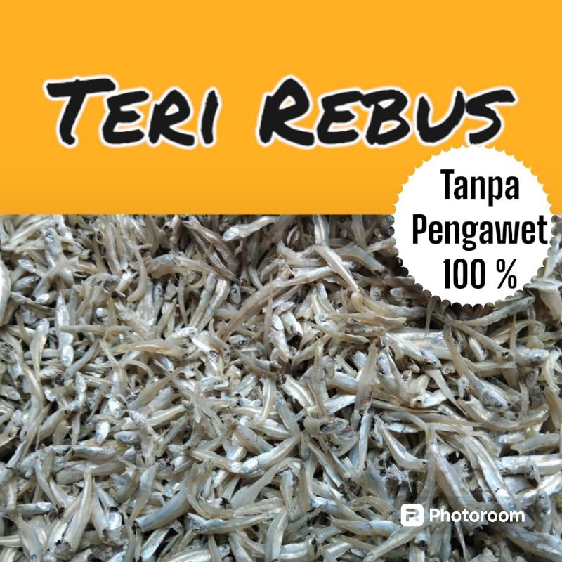 

Teri Rebus Ukuran sedang/Ikan asin rebus/Ikan asin teri/ikan asin rebus/ikan asin kecil