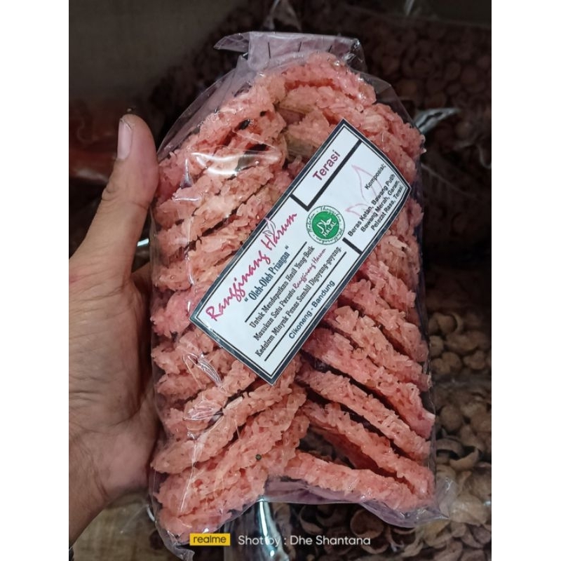 

RANGGINANG KETAN ORIGINAL / TERASI / KETAN HITAM 500GR