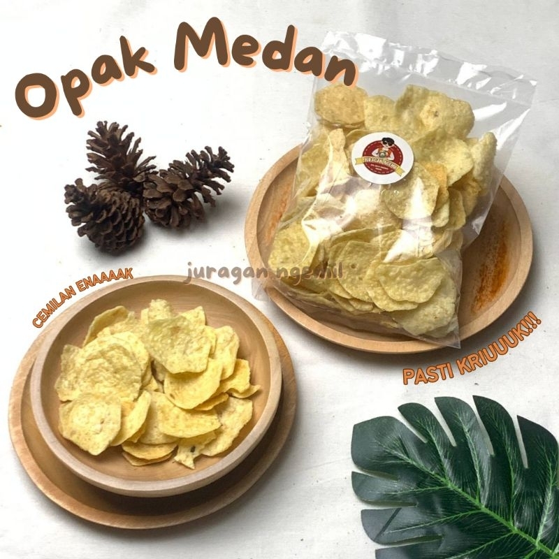 

Keripik Opak Singkong Medan Keriuk Renyah