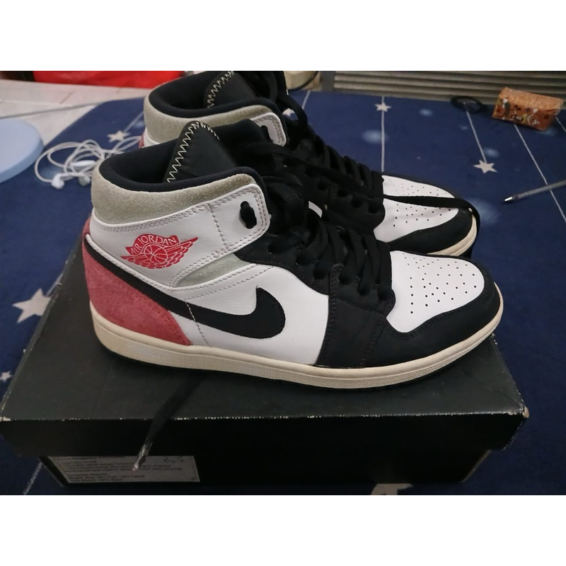 Nike Air Jordan 1 MID SE Union Black Toe